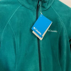 Teal Columbia Zip Up Jackey